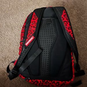 Spray ground backpack